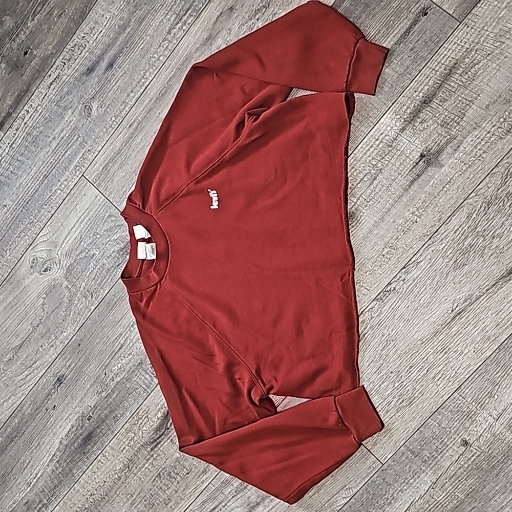 Levi's Rough Cut Cropped Pullover Sweater